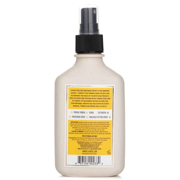 Layrite Grooming Spray (Pomade Primer, Thickening Spray, Weightless Hold) 200ml/6.7oz