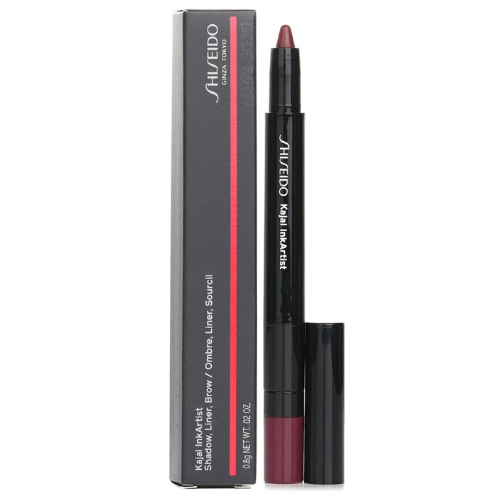 Shiseido Kajal InkArtist (Shadow, Liner, Brow) - # 04 Azuki Red (Crimson) 0.8g/0.02oz