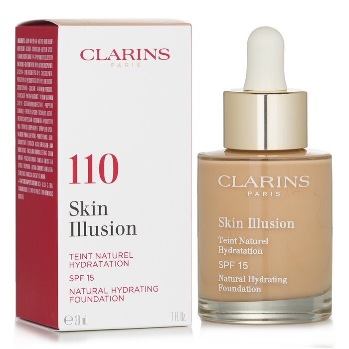 Clarins Skin Illusion Natural Hydrating Foundation SPF 15 #110N 30ml/1oz