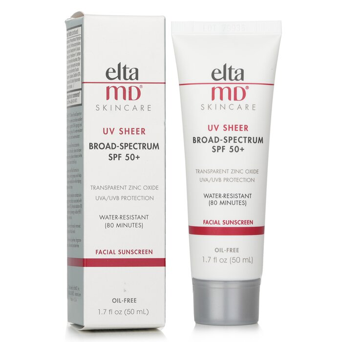 EltaMD UV Sheer Water-Resistant Facial Sunscreen SPF 50 50ml/1.7oz