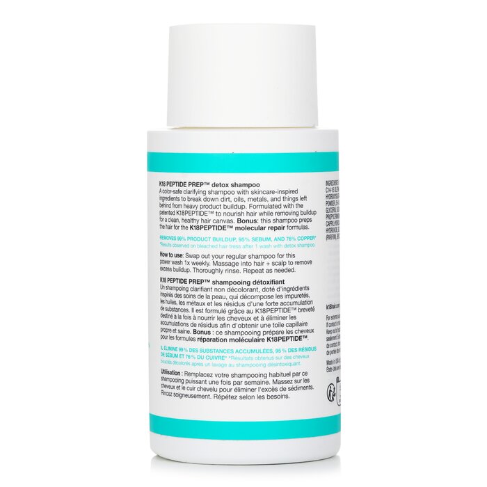 K18 Peptide Prep Detox Shampoo 250ml/8.5oz