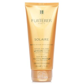 Rene Furterer Solaire Nourishing Shower Gel with Jojoba Wax (Hair and Body)