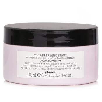 Davines Your Hair Assistant Prep Rich Balm Conditioner (For Thick and Treated Hair)