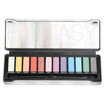 BYS Eyeshadow Palette (12x Eyeshadow, 2x Applicator) - Fantasy