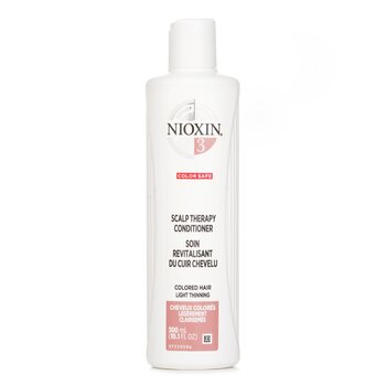 Nioxin Density System 3 Scalp Therapy Conditioner (Colored Hair, Light Thinning, Color Safe) (Random Packaging)