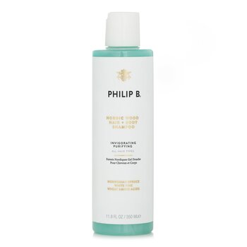 Philip B Nordic Wood Hair + Body Shampoo (Invigorating Purifying - All Hair Types)