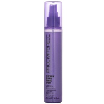 Paul Mitchell Platinum Blonde Toning Spray (Cools Brassiness - Eliminates Warmth)