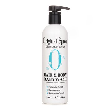 Original Sprout Natural Family Collection Hair & Body Baby Wash With Pure Soothing Moisture (For Babies & Up)