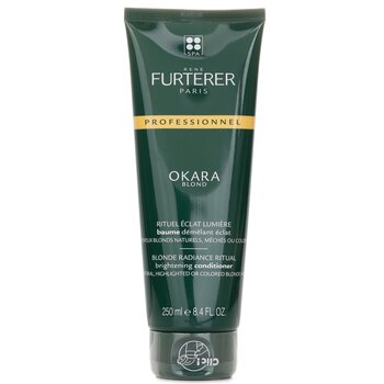 Rene Furterer Okara Blond Blonde Radiance Ritual Brightening Conditioner - Natural, Highlighted or Coloured Blonde Hair (Salon Product)