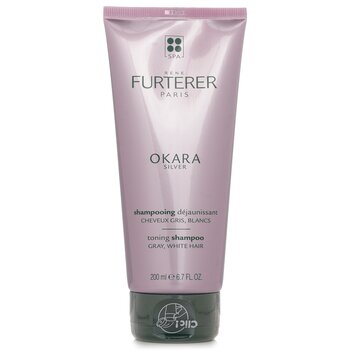 Rene Furterer Okara Silver Silver Radiance Ritual Toning Shampoo (Gray, White Hair)