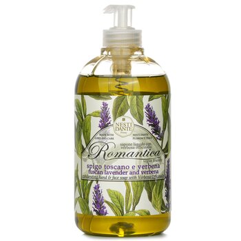 Nesti Dante Romantica Exhilarating Hand & Face Soap With Verbena Officinalis - Lavender And Verbena