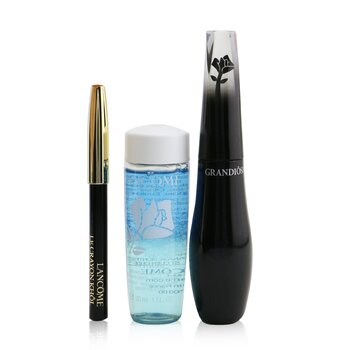 Grandiose Wide Angle Fan Effect Mascara Set (1x Mascara 10ml, 1x Mini Le Crayon Khol 0.7g, 1x Bi Facil 30ml)
