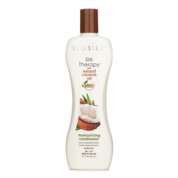 BioSilk Silk Therapy with Coconut Oil Moisturizing Conditioner