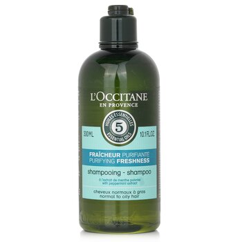 LOccitane Aromachologie Purifying Freshness Shampoo (Oily Hair & Scalp) (Random Packaging)