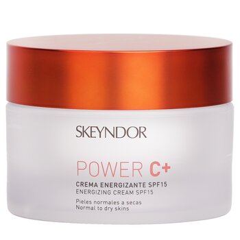 SKEYNDOR Power C+ Energizing Cream SPF 15 - 3% Vit. C Deriv. (For Normal To Dry Skin)