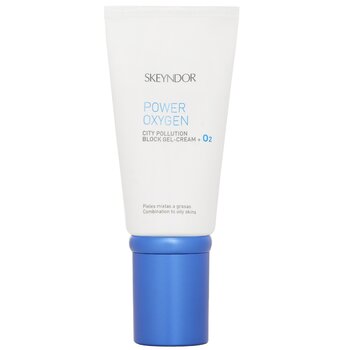 SKEYNDOR Power Oxygen City Pollution Block Gel-Cream + O2 (For Combination To Oily Skin)