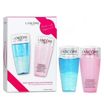 Lancome My Cleansing Must-Haves Set: Bi-Facil 75ml + Confort Tonique 75ml