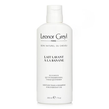 Leonor Greyl Lait Lavant A La Banane Gentler Than A Shampoo For Everyday Use