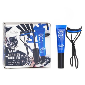 Eyeko Lash Alert Cushion Curler & Mascara Set: Curler + Mascara 4ml