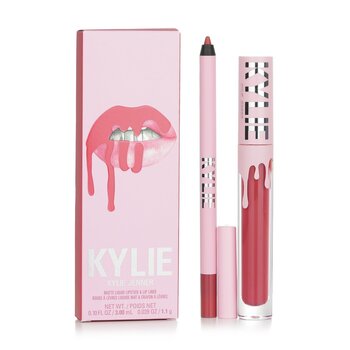 Kylie By Kylie Jenner Matte Lip Kit: Matte Liquid Lipstick 3ml + Lip Liner 1.1g - # 500 Kristen Matte
