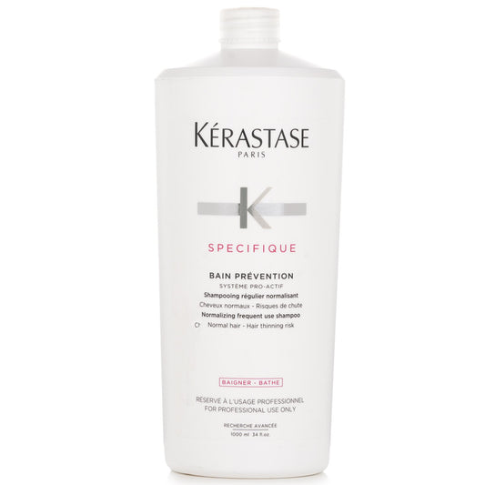 Kerastase Specifique Bain Prevention Normalizing Frequent Use Shampoo (Normal Hair - Hair Thinning Risk) 1000ml/34oz