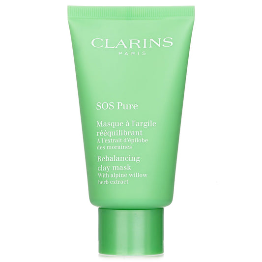 Clarins SOS Pure Rebalancing Clay Mask with Alpine Willow - Combination to Oily Skin 75ml/2.3oz
