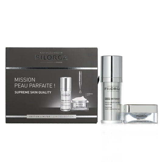 Filorga Supreme Skin Quality Set: NCEF-Intensive Supreme Multi-Correction Serum 30ml + NCEF-Reverse Supreme Multi-Correction Cream 15ml 2pcs