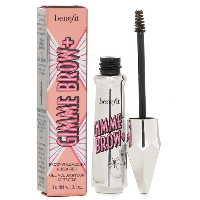 Benefit Gimme Brow+ Volumizing Fiber Gel - #4.5 (Neutral Deep Brown) 3g/0.1oz