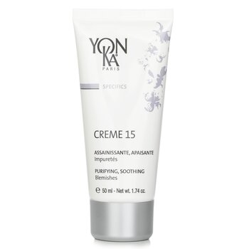 Yonka Specifics Creme 15 With Burdock - Purifying, Soothing (For Blemishes)