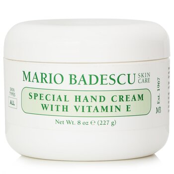Mario Badescu Special Hand Cream with Vitamin E - For All Skin Types