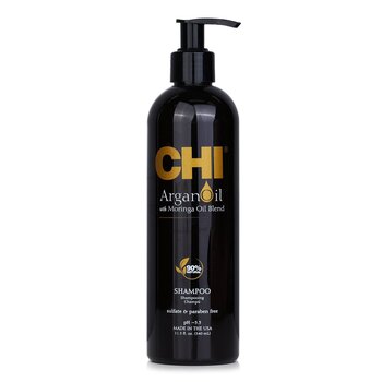 CHI Argan Oil Plus Moringa Oil Shampoo - Sulfate & Paraben Free