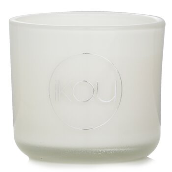 iKOU Eco-Luxury Aromacology Natural Wax Candle Glass - Calm (Lemongrass & Lime)