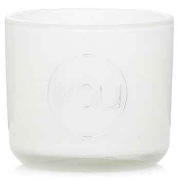 iKOU Eco-Luxury Aromacology Natural Wax Candle Glass - De-Stress (Lavender & Geranium)