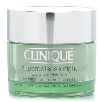 Superdefense Night Recovery Moisturizer - For Very Dry To Dry Combination