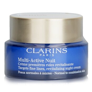 Clarins Multi-Active Night Targets Fine Lines Revitalizing Night Cream - For Normal To Combination Skin
