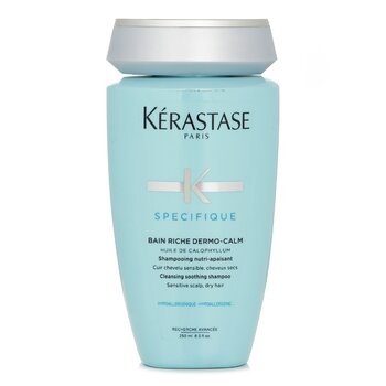 Kerastase Specifique Bain Riche Dermo-Calm Cleansing Soothing Shampoo (Sensitive Scalp, Dry Hair)