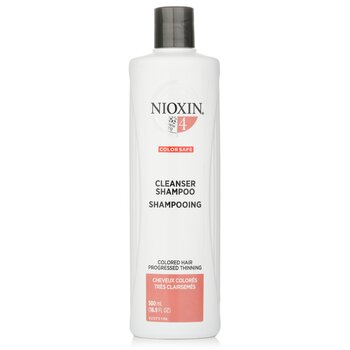 Nioxin Derma Purifying System 4 Cleanser Shampoo (Colored Hair, Progressed Thinning, Color Safe)