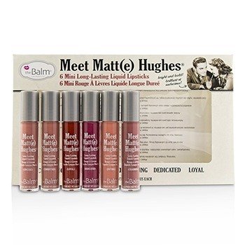 Meet Matt(e) Hughes 6 Mini Long Lasting Liquid Lipsticks Kit - Vol.1