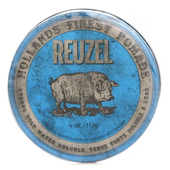 Reuzel Blue Pomade (Strong Hold, Water Soluble)