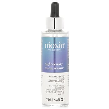 Nioxin Intensive Therapy Night Density Rescue with Nioxydine24 (Random Packaging)