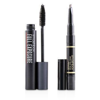 Smashbox Get Framed Eye Duo Set : ( 1x Full Exposure Mascara, 1x Brow Tech To Go)