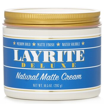 Layrite Natural Matte Cream (Medium Hold, Matte Finish, Water Soluble)