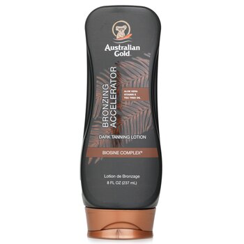 Australian Gold Dark Tanning Accelerator Lotion With Bronzers