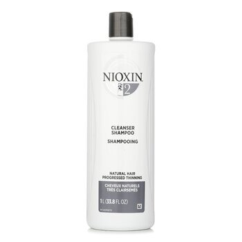 Nioxin Derma Purifying System 2 Cleanser Shampoo (Natural Hair, Progressed Thinning)