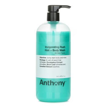 Anthony Invigorating Rush Hair & Body Wash (All Skin Types)