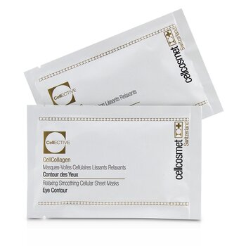 Cellcosmet & Cellmen Cellcosmet CellEctive CellCollagen Eye Contour Relaxing Smoothing Cellular Sheet Masks