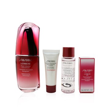 Skin Defense Program Set: Ultimune Power Infusing Concentrate 50ml + Cleansing Foam 15ml + Softener 30ml + Eye Concentrate 3ml