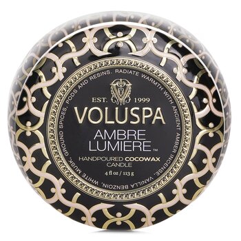 Voluspa Mini Tin Candle - Ambre Lumiere