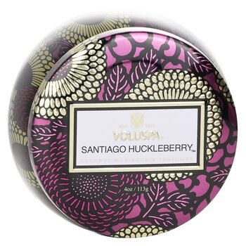 Voluspa Mini Tin Candle - Santiago Huckleberry