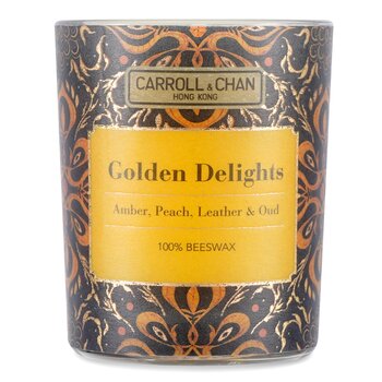 Carroll & Chan 100% Beeswax Votive Candle - Golden Delights